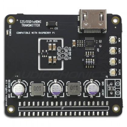 IAN CANADA HDMIpi transmitter I2S/DSD/DoP to HDMI