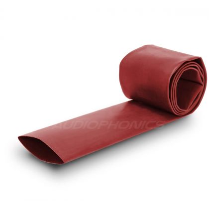 Gaine Thermo Rétractable 2:1 Ø3mm Longueur 1m (Rouge)