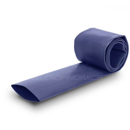 Gaine Thermo Rétractable 2:1 Ø1mm Longueur 1m (Bleue)