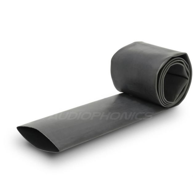 1m 1,5 mm Gaine Thermo Rétractable Jaune 2:1 Diam