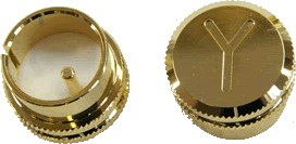 YARBO GY-30XSC Male XLR Plug Caps (Pair)