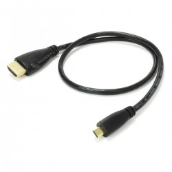 Câble HDMI Mâle vers Micro HDMI Mâle 50cm