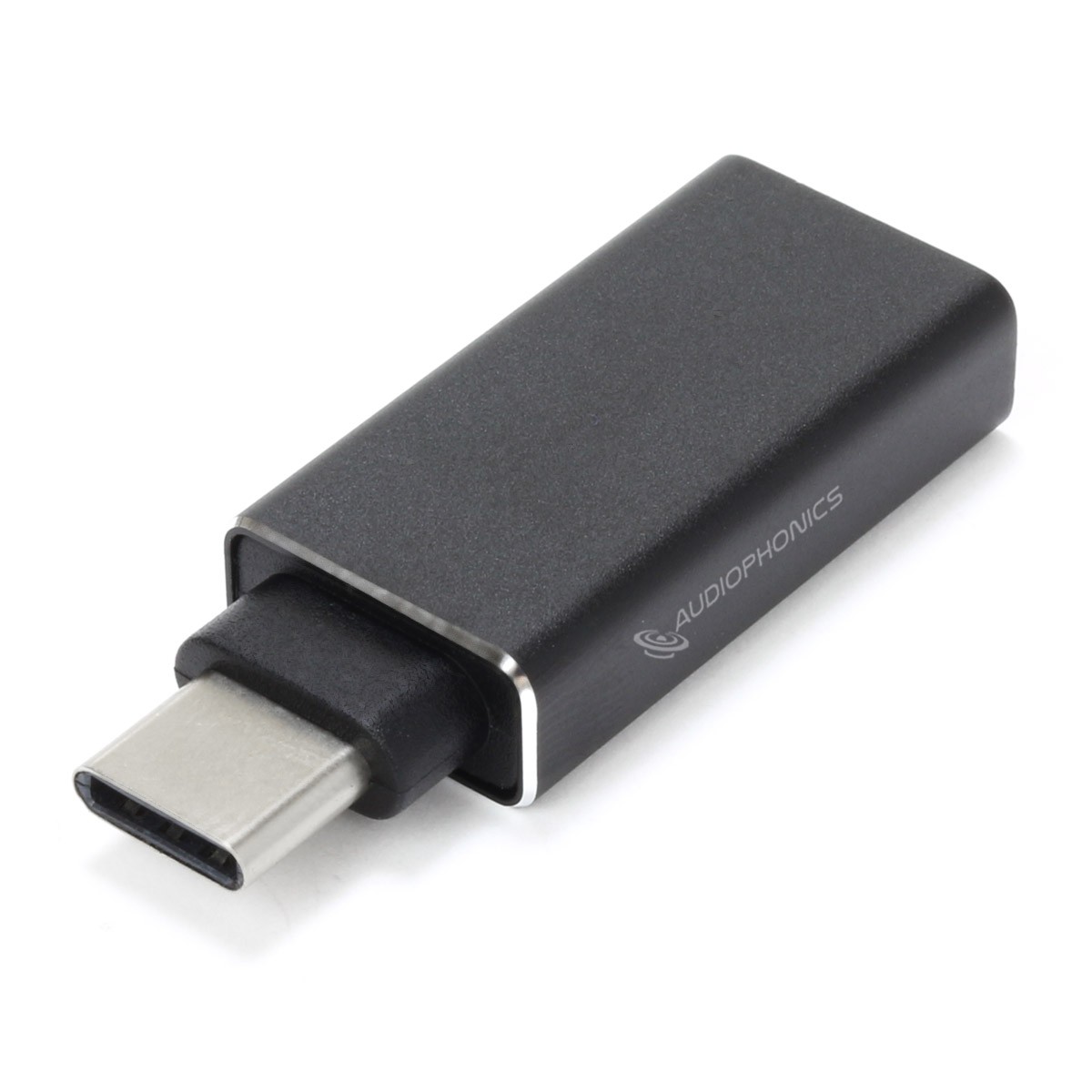 Female USB-A 3.0 to Male USB-C 3.1 Adapter OTG Black