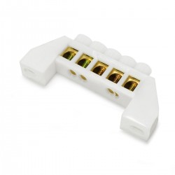 Domino Isolé 5 Ports Ø6,5mm