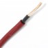 1877PHONO GRAPHENE Wiring Cable OCC Copper / Silver 2.62mm² Graphene Insulation Ø5.3mm Red
