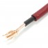 1877PHONO GRAPHENE Wiring Cable OCC Copper / Silver 2.62mm² Graphene Insulation Ø5.3mm Red