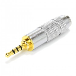 Male TRRS Jack 2.5mm to Female Jack 3.5mm Adapter