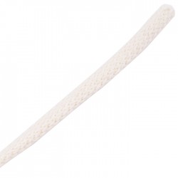Sheath Natural cotton knitted for cable Ø 2.5mm ecru