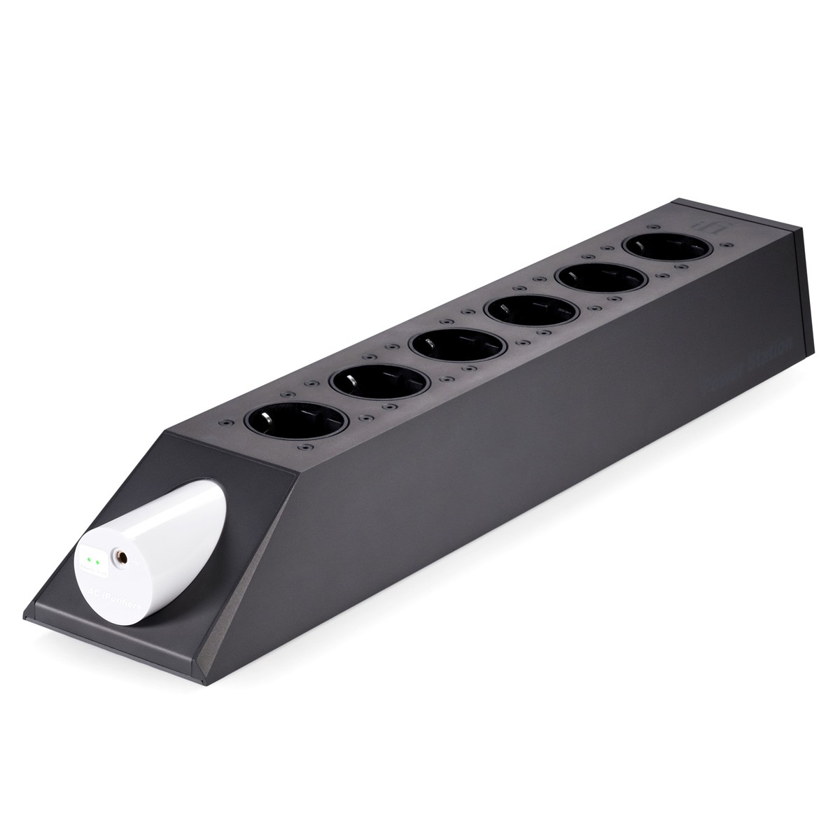 IFI AUDIO POWER STATION Power Strip 6 Schuko Sockets with Active Noise Cancellation