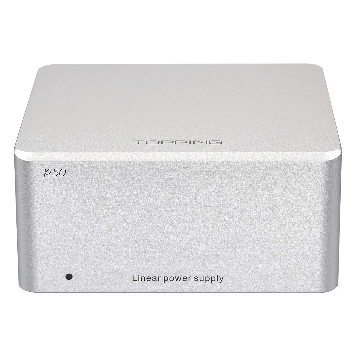 TOPPING P50 Regulated Linear Power Supply Ultra Low Noise 2x 5V 1A + 15V 1A Silver