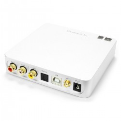 TOPPING D50S DAC 2x ES9038Q2M XMOS U208 Bluetooth 5.0 LDAC 32bit 768kHz DSD512 Argent