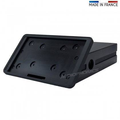 RaspTouch Kit DIY Châssis aluminium et accessoires Noir