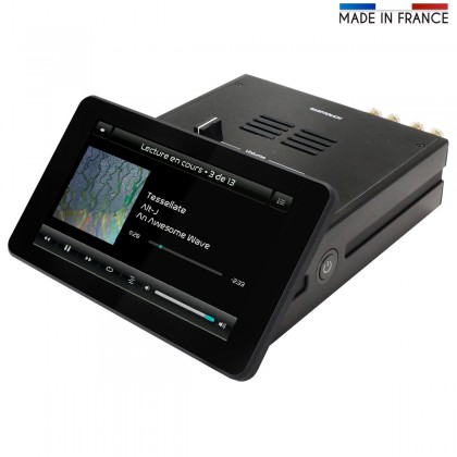 AUDIOPHONICS RaspTouch Lecteur Réseau 502DAC PCM5122 Numérique / Analogique