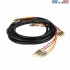 AUDIOPHONICS MOGAMI 3104 Câble Hp Haute performance Bi-Amplification 3m (La paire)