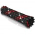 VIABLUE Braided Sleeve Red 13-26mm