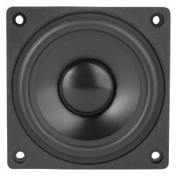 DAYTON AUDIO DMA80-8 Haut-Parleur Large Bande Aluminium 25W 8 Ohm 85dB 90Hz - 20kHz Ø7.6cm