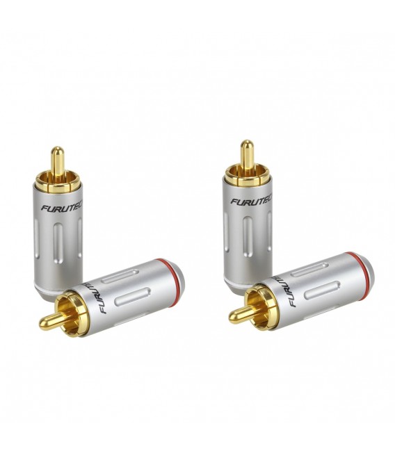 FURUTECH FP-162 (G) Gold-Plated RCA Connectors 24k Ø7.2mm (Set x4