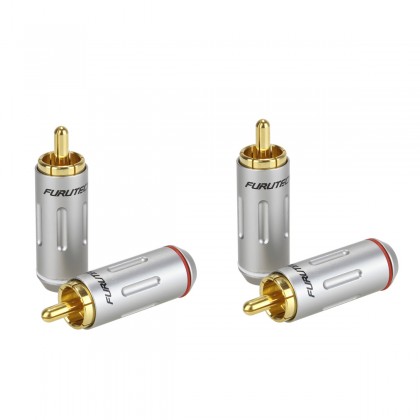 FURUTECH FP-162 (G) Gold-Plated RCA Connectors 24k Ø7.2mm (Set x4)