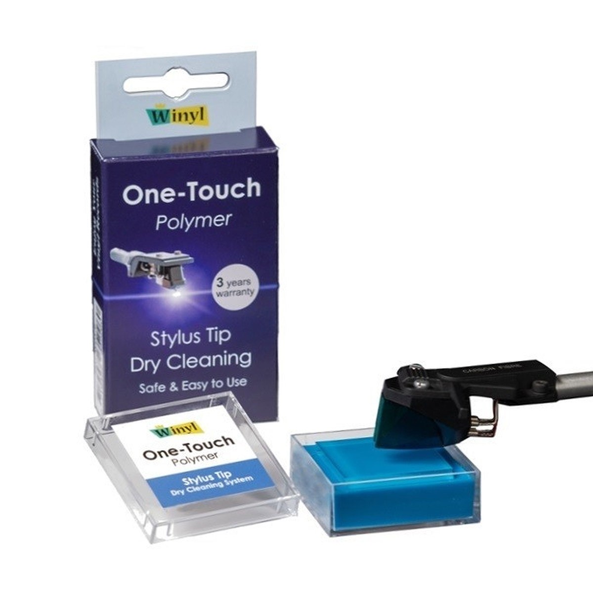 WINYL ONE-TOUCH POLYMER Nettoyant Solide Polymère pour Diamant Platine Vinyle