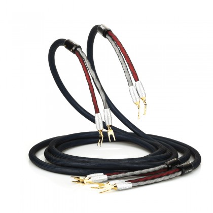 VIBORG PRIME SP/1 Spades Speaker Cable Silver Plated Pure Copper 2.5m (Pair)