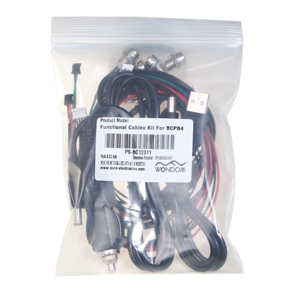 WONDOM PS-BC12311 Package Functional cables for module BCPB3 / BCPB4 / BCPB6