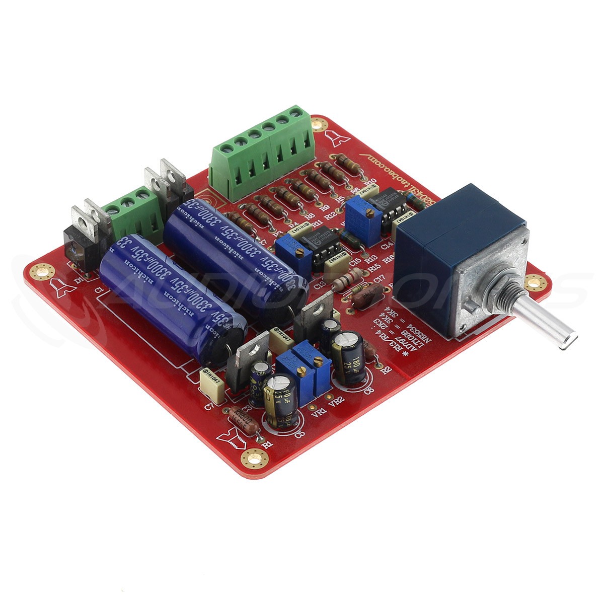 Module Préamplificateur Stéréo Potentiomètre ALPS RK27 2x AOP NE5534N DIP8