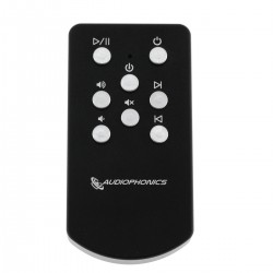 Audiophonics black Aluminium Remote ES9018 DAC