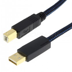 FURUTECH ADL Formula 2 Câble USB-A Male/USB-B Male Or 24k 1.8M