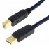 FURUTECH ADL Formula 2 USB-A male to USB-B cable Male Or 24k 3.6m