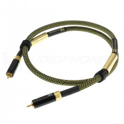 RAMM AUDIO ELITE 8 PREMIUM RCA Cables OCC Copper Cryo NBU Floating Ground Gold Plated 1m (Pair)