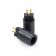 OEAudio ICES 0.78mm connector Tellurium Copper Gold Plated