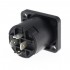 NEUTRIK NL4MPXX Male Speakon chassis socket