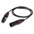 Interconnect Cable Female XLR - Male XLR 1m CANARE L-2E5AT Red