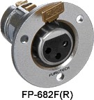 FURUTECH FP-682F Rhodium - Embase XLR Femelle
