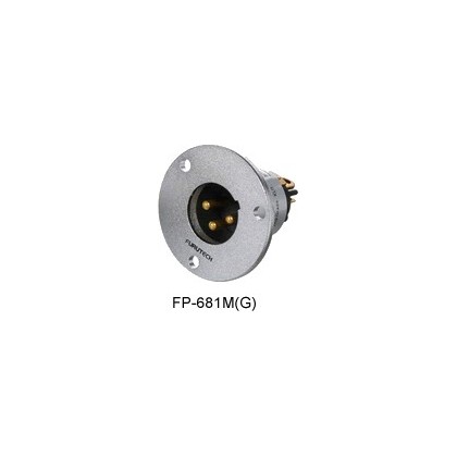 Furutech FP-681M Gold - Embase XLR Mâle