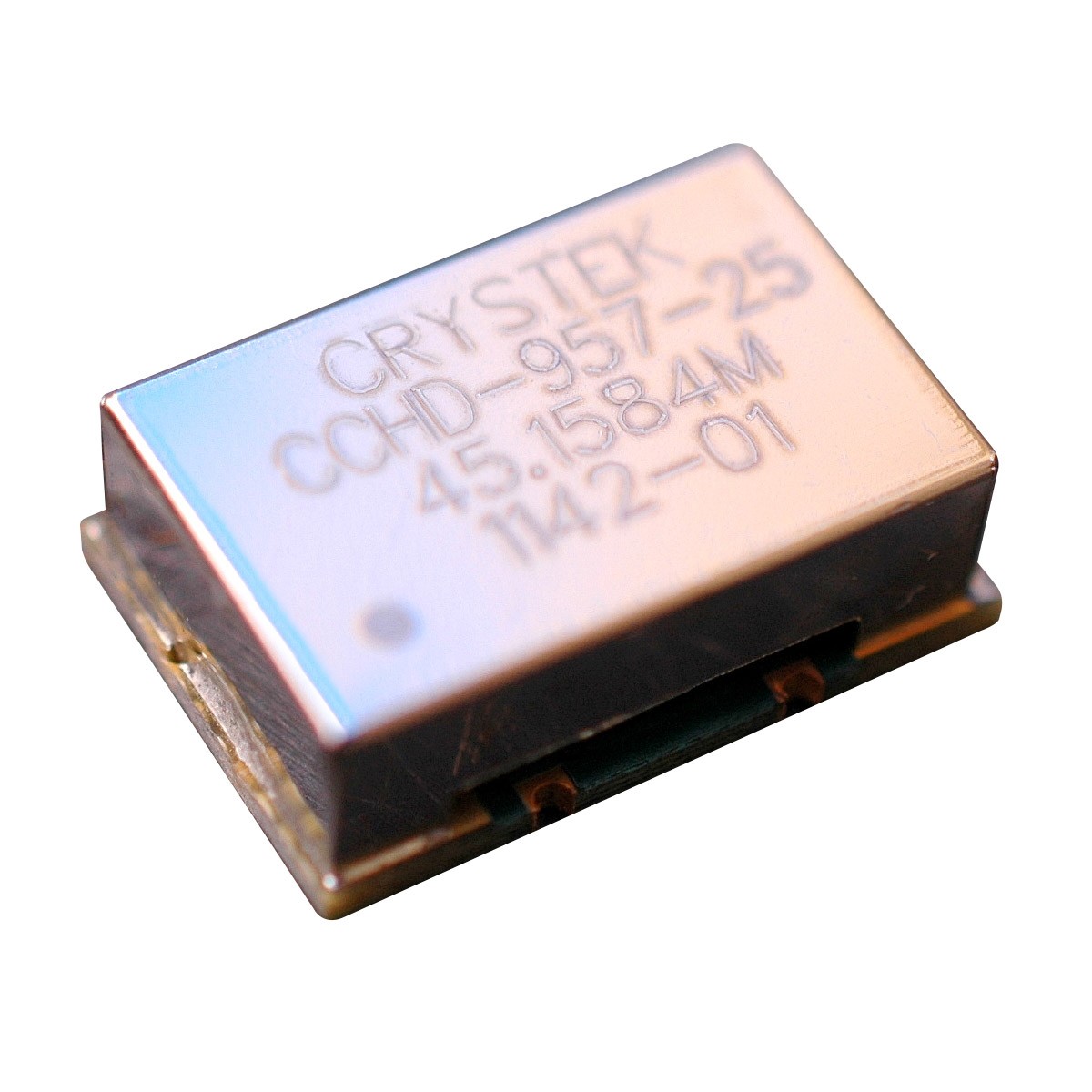 CRYSTEK CCHD-957 Horloge à Bruit de Phase Ultra Faible 45.1584MHz 3.3V 25ppm