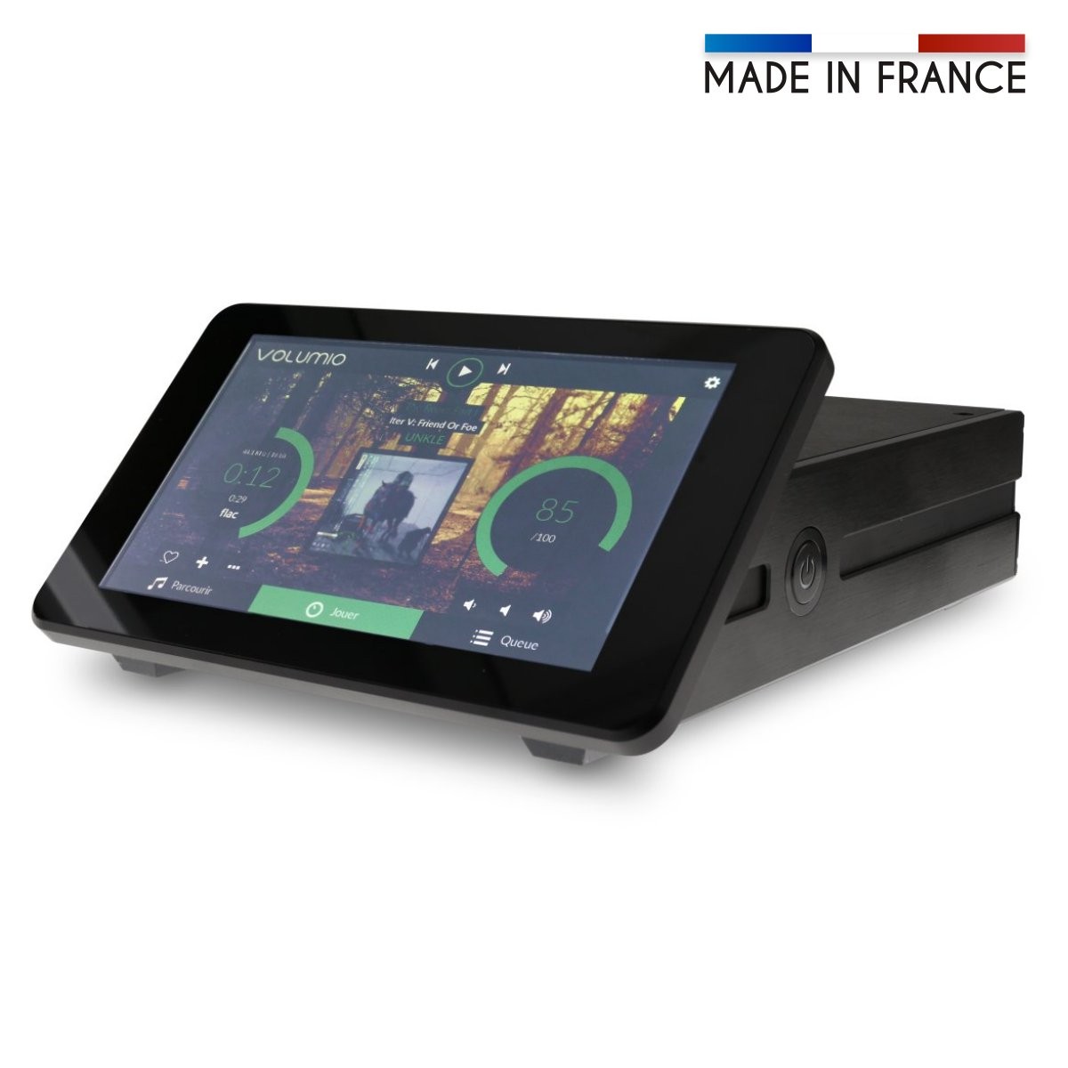 RASPTOUCH I-SABRE ES9038Q2M KALI Lecteur Réseau Tactile Contrôleur de Volume