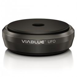 VIABLUE UFO XL Vibration Absorbers Black Ø65mm (Set x4)
