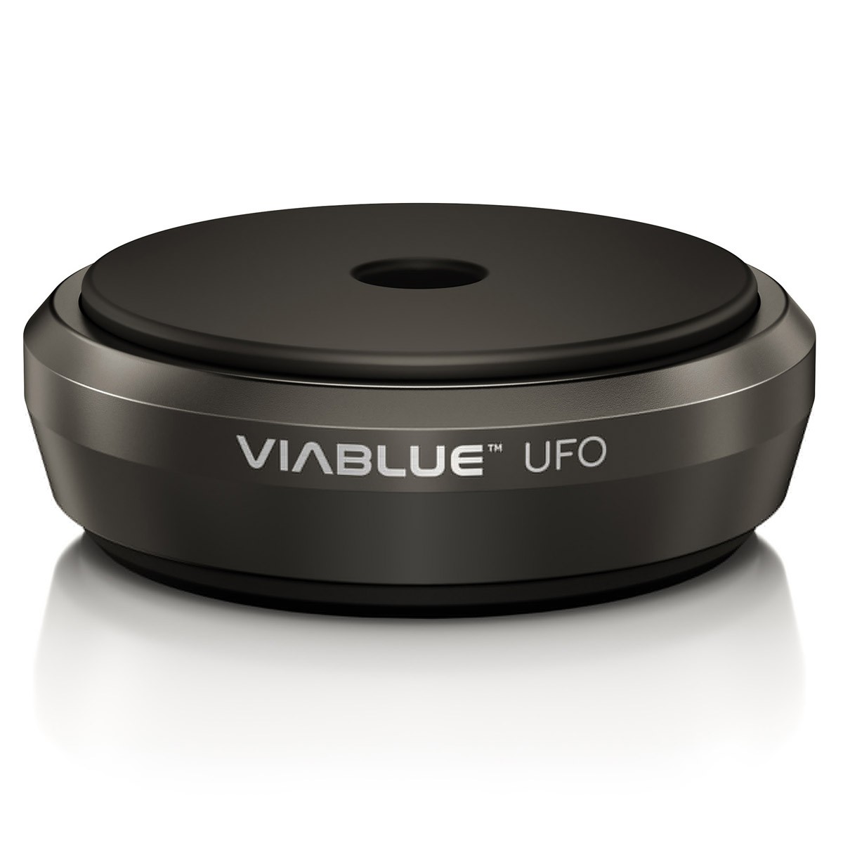 VIABLUE UFO XL Absorbeurs de Vibrations Noir Ø65mm (Set x4)