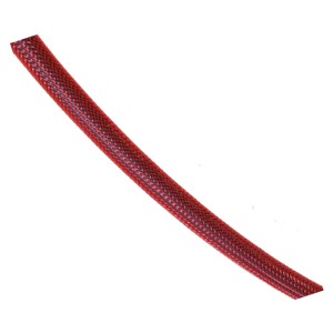 ELECAUDIO GP-E3 Gaine Tressée Extensible Nylon (PET) 03-06mm Rouge