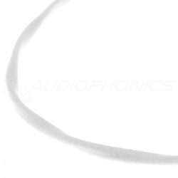 Pur Copper Silver Plated shielded Cable High Purity PTFE Ø3.8mm Blue