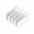 Radiateur Dissipateur Thermique Adhésif Aluminium 9x9x5mm Argent