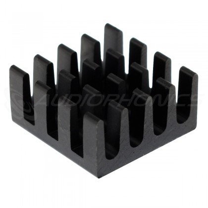 Aluminium Heatsink Radiator 14x14x7mm Black