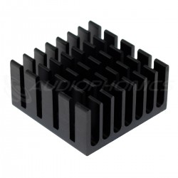 Radiateur Dissipateur Thermique Aluminium 20x20x10mm Noir