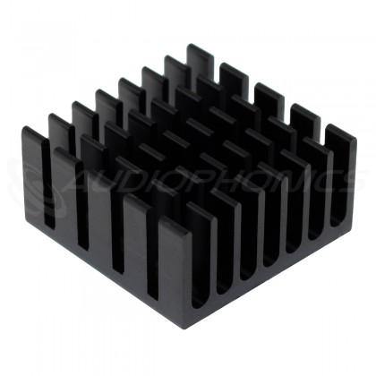 Aluminium Heatsink Radiator 20x20x10mm Black