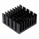 Aluminium Heatsink Radiator 20x20x10mm Black