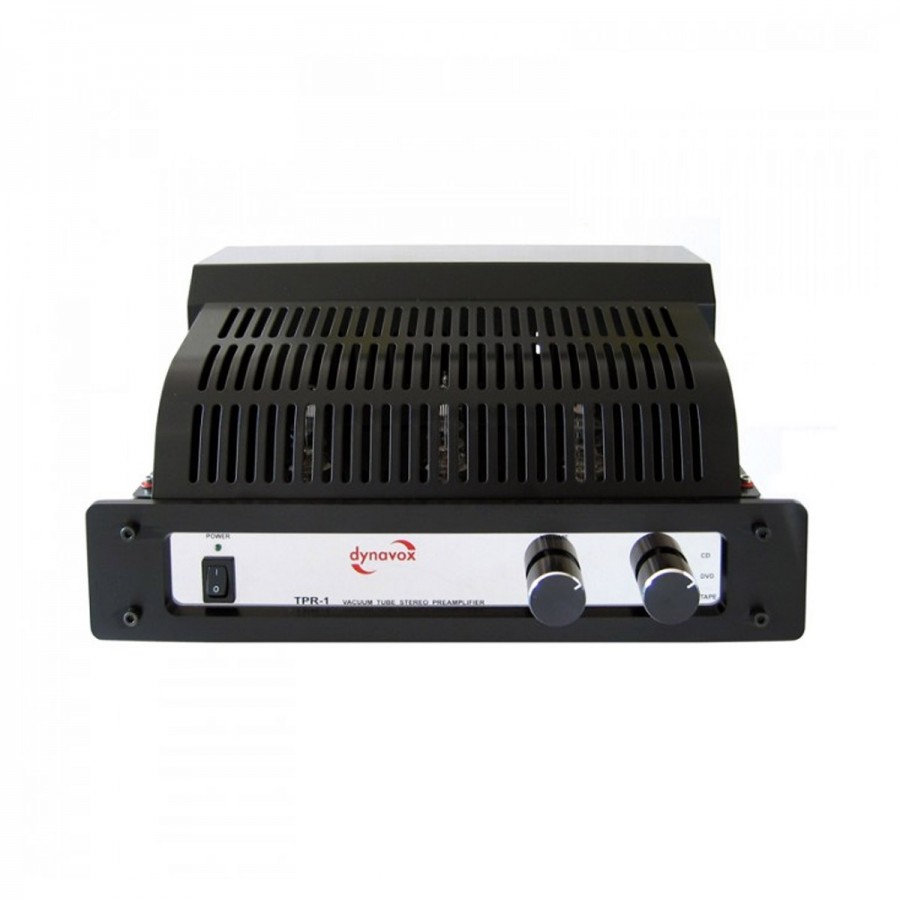 thumbnail image 2 of Dynavox TPR-3 Tube Preamp – Black Analog Stereo Preamp With Phono Input, 2-Channel 2 of 6