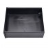 DIY Box / Case 100% Aluminium 260x311x90mm Black pannel