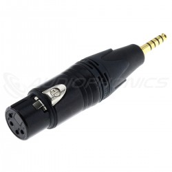 NEUTRIK Adaptateur Symétrique Jack 4.4mm vers XLR 4 Pins