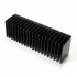 Heatsink Anodised Aluminium Black 160x50x40mm